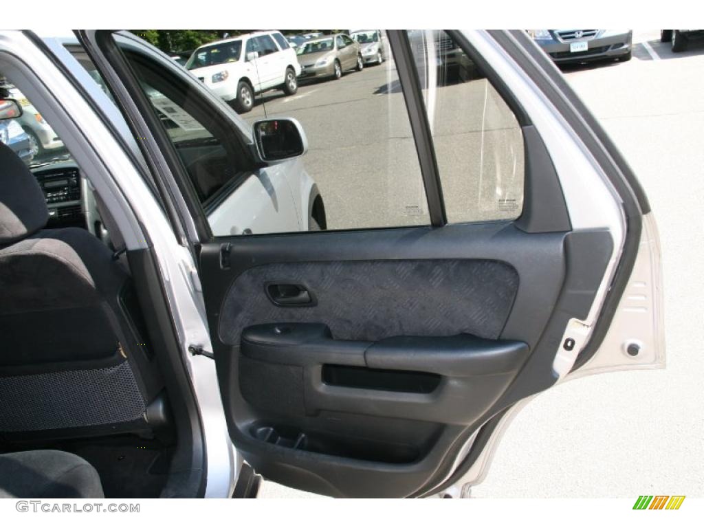 2005 CR-V EX 4WD - Satin Silver Metallic / Black photo #15