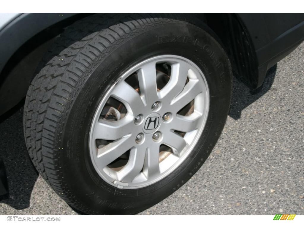 2005 CR-V EX 4WD - Satin Silver Metallic / Black photo #18