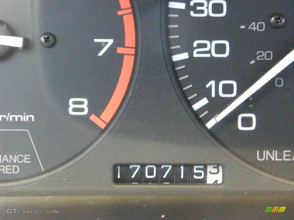 1992 Accord LX Wagon - Arcadia Green Pearl / Beige photo #32
