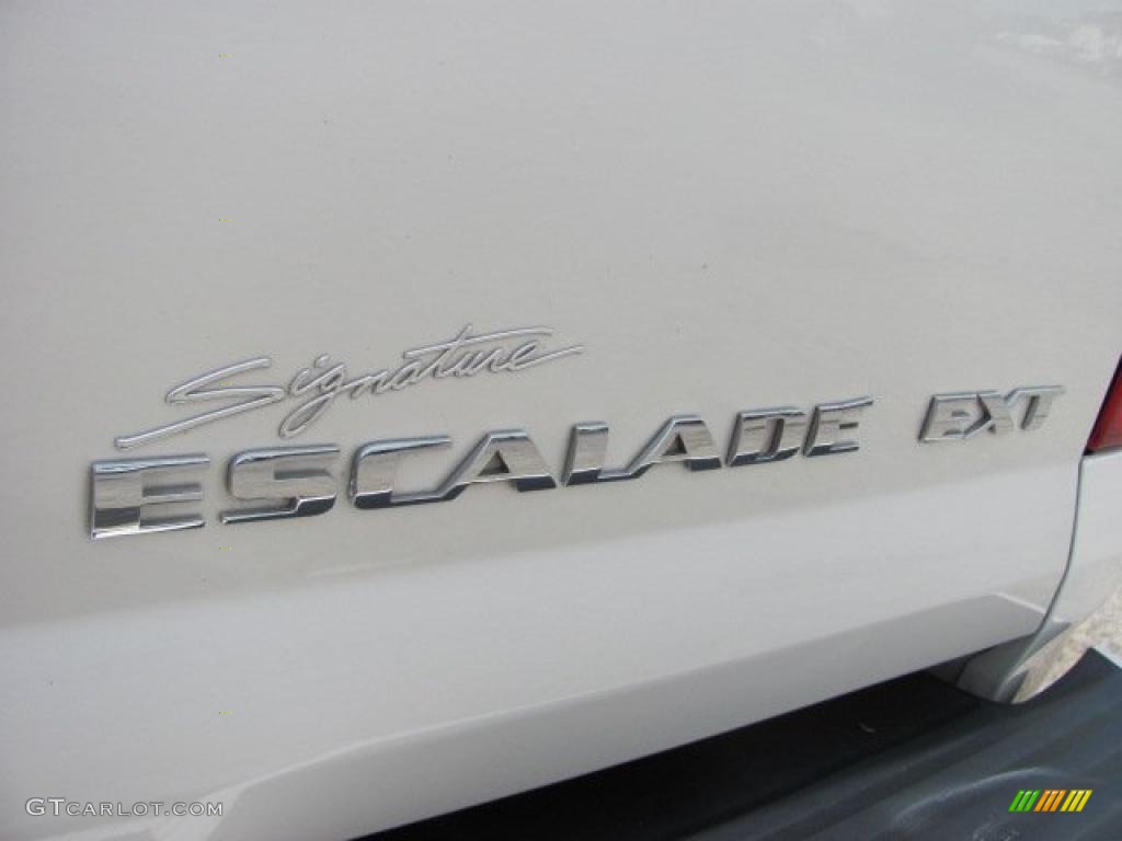 2008 Escalade EXT AWD - White Diamond / Ebony photo #12