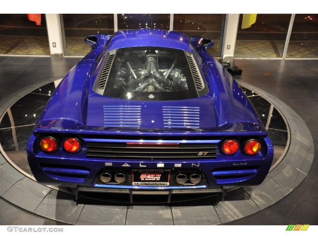 2005 S7 Twin Turbo - Blue Metallic / Black photo #28