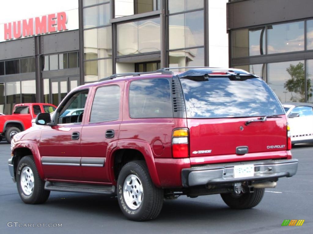 2004 Tahoe LS 4x4 - Sport Red Metallic / Gray/Dark Charcoal photo #12