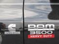 2009 Brilliant Black Crystal Pearl Dodge Ram 3500 Big Horn Edition Quad Cab 4x4  photo #15