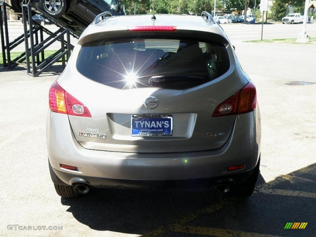 2009 Murano S AWD - Saharan Stone Metallic / Beige photo #5