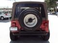 2000 Flame Red Jeep Wrangler Sport 4x4  photo #7