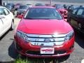 2010 Red Candy Metallic Ford Fusion SE  photo #3