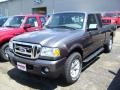 2010 Dark Shadow Grey Metallic Ford Ranger XLT SuperCab 4x4  photo #1