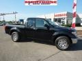 2008 Super Black Nissan Frontier SE King Cab  photo #2