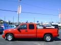 2006 Fire Red GMC Sierra 1500 SLE Extended Cab  photo #4