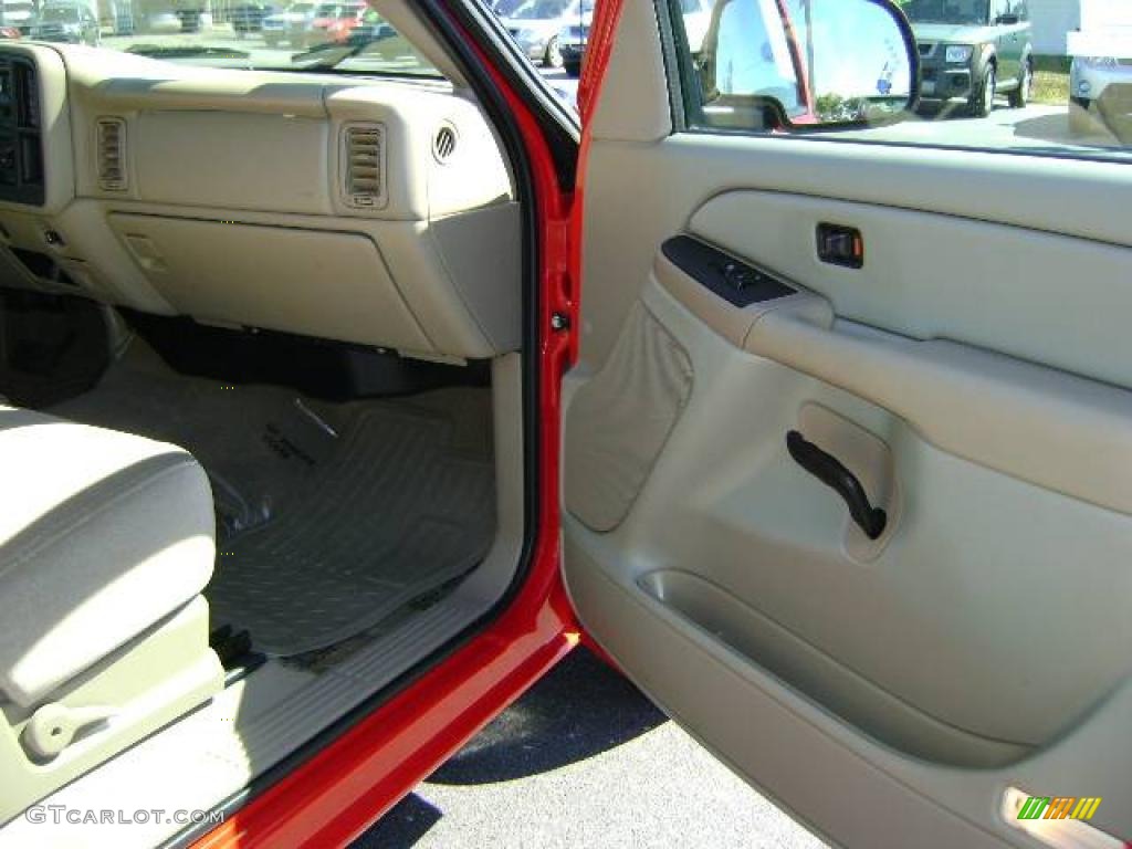 2006 Sierra 1500 SLE Extended Cab - Fire Red / Pewter photo #27