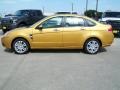 2009 Amber Gold Metallic Ford Focus SEL Sedan  photo #2