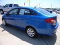 2011 Blue Flame Metallic Ford Fiesta SE Sedan  photo #7