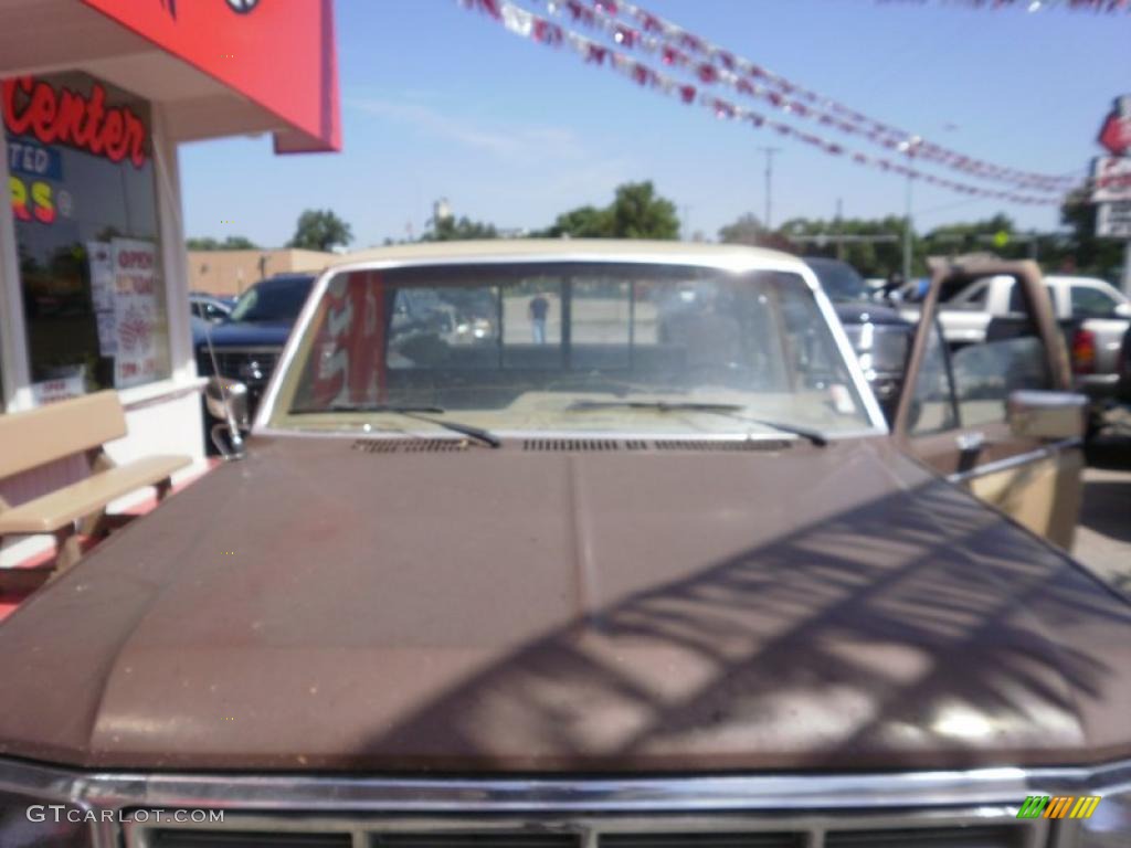 1983 F150 XLT Regular Cab - Medium Walnut Brown Metallic / Tan photo #14