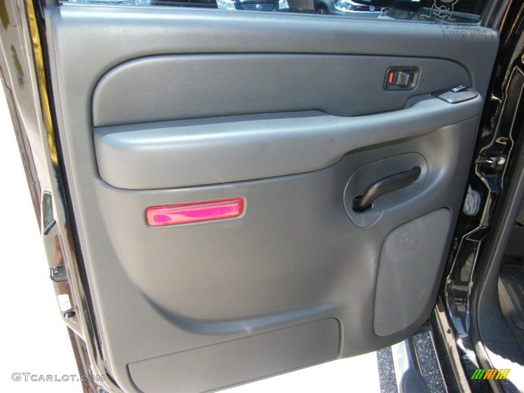 2006 Silverado 1500 LS Crew Cab - Black / Medium Gray photo #23