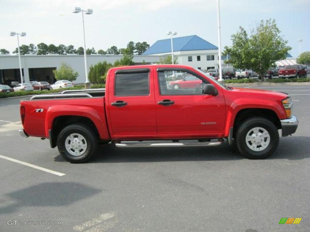 2005 Colorado LS Crew Cab - Victory Red / Medium Dark Pewter photo #20
