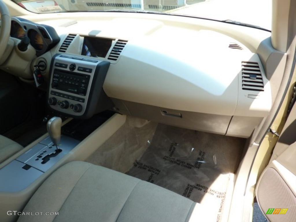 2003 Murano SL AWD - Luminous Gold Metallic / Cafe Latte photo #21