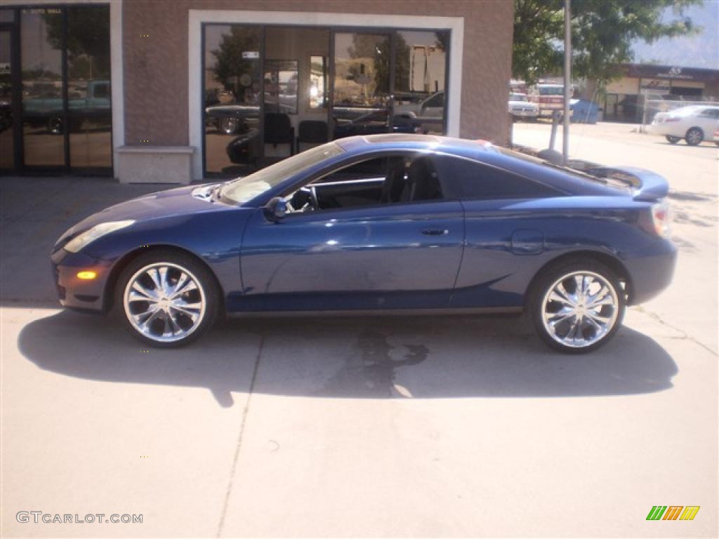 2003 Celica GT - Spectra Blue Mica / Black/Silver photo #1