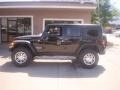 2009 Black Jeep Wrangler Unlimited Rubicon 4x4  photo #1