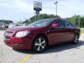 2008 Red Jewel Tint Coat Chevrolet Malibu LT Sedan  photo #1