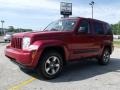 2008 Red Rock Crystal Pearl Jeep Liberty Sport  photo #1