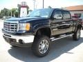 2010 Onyx Black GMC Sierra 1500 SLE Crew Cab 4x4  photo #3