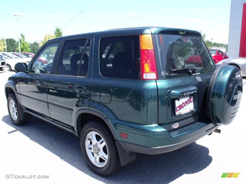 2001 CR-V Special Edition 4WD - Clover Green Pearl / Dark Gray photo #3