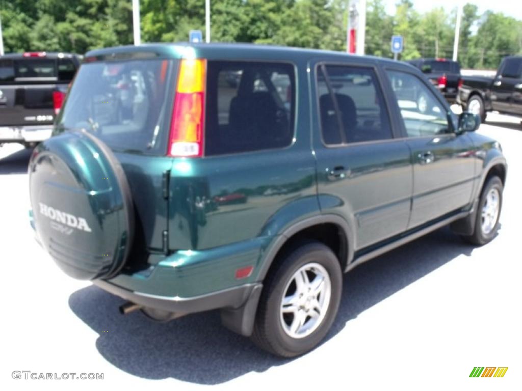 2001 CR-V Special Edition 4WD - Clover Green Pearl / Dark Gray photo #5