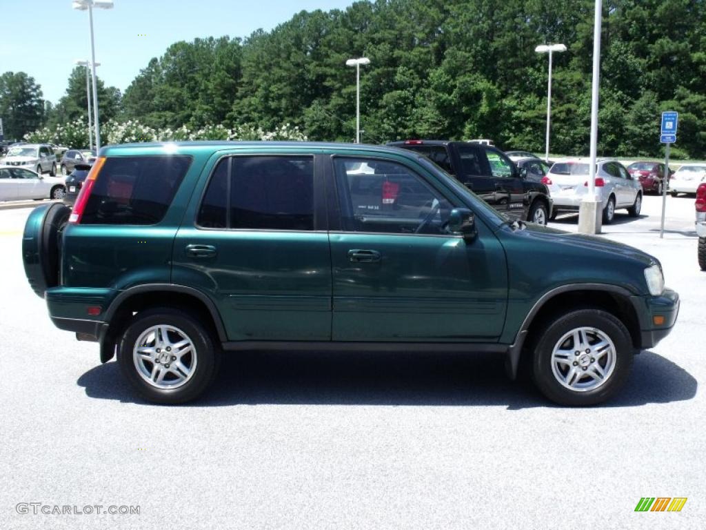 2001 CR-V Special Edition 4WD - Clover Green Pearl / Dark Gray photo #6
