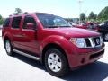 2005 Red Brawn Pearl Nissan Pathfinder LE  photo #7