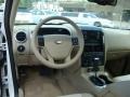 2010 White Suede Ford Explorer XLT 4x4  photo #14