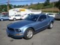 2007 Windveil Blue Metallic Ford Mustang V6 Deluxe Coupe  photo #10