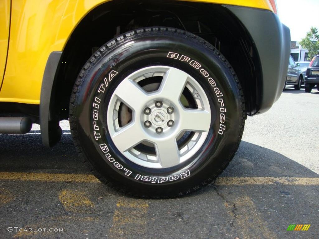 2006 Xterra S 4x4 - Solar Yellow / Steel/Graphite photo #25