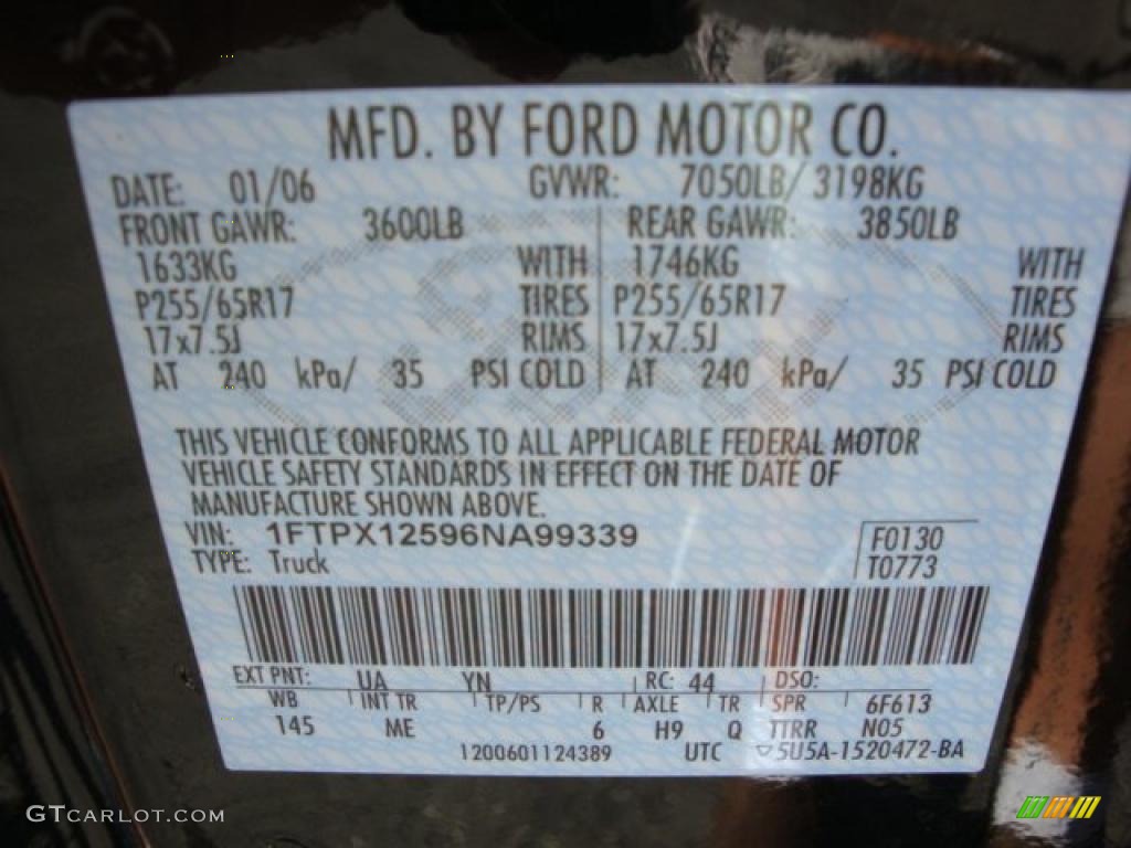 2006 F150 XLT SuperCab - Black / Medium/Dark Flint photo #19