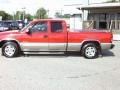 2002 Victory Red Chevrolet Silverado 1500 Extended Cab  photo #2