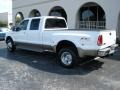 2007 Oxford White Ford F350 Super Duty King Ranch Crew Cab 4x4 Dually  photo #2