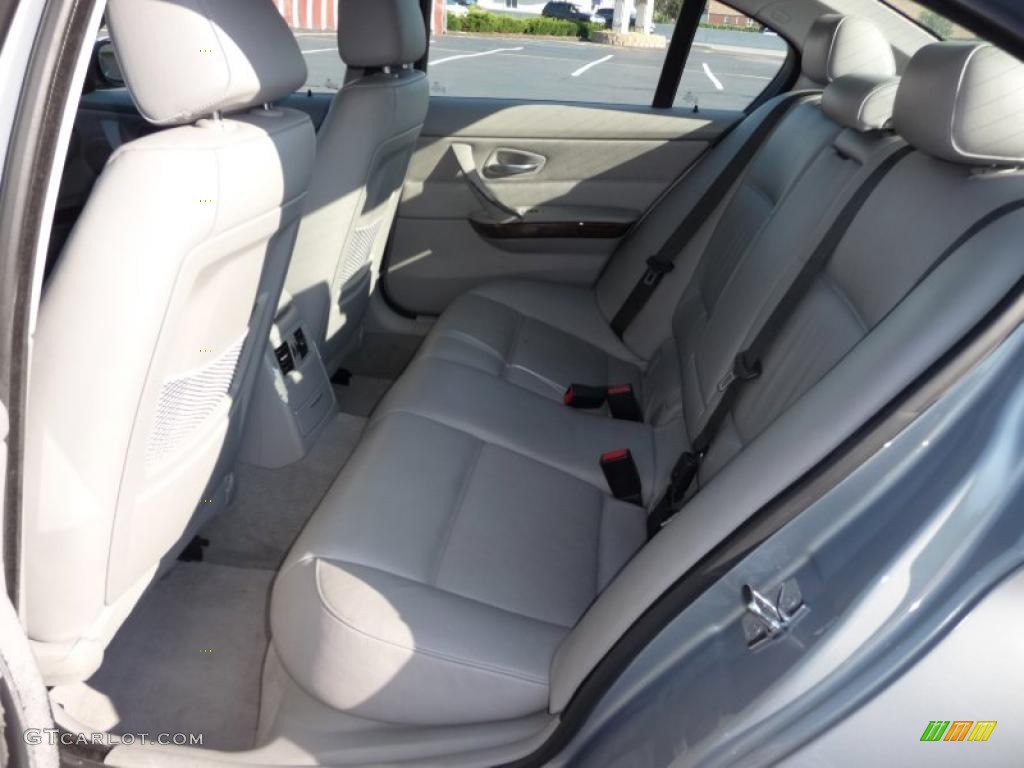 2006 3 Series 325i Sedan - Silver Grey Metallic / Grey photo #6
