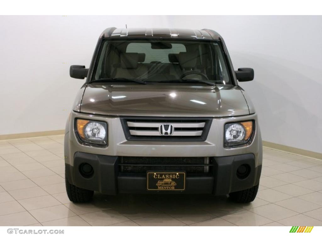 2007 Element EX AWD - Galaxy Gray Metallic / Black/Titanium photo #2