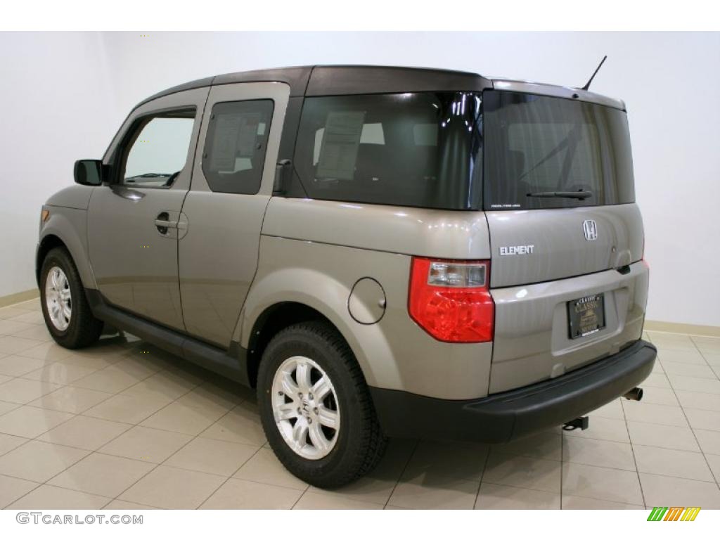 2007 Element EX AWD - Galaxy Gray Metallic / Black/Titanium photo #5