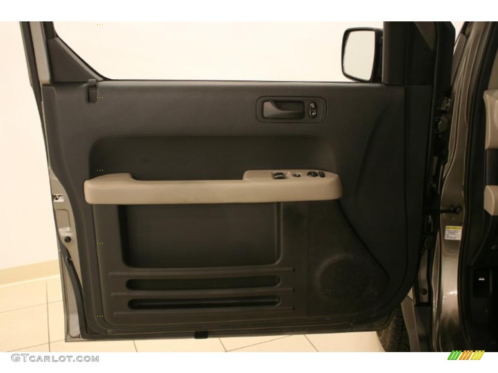 2007 Element EX AWD - Galaxy Gray Metallic / Black/Titanium photo #8