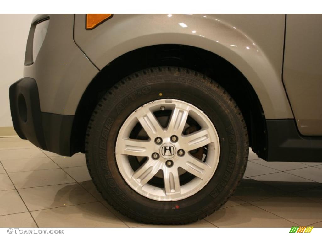 2007 Element EX AWD - Galaxy Gray Metallic / Black/Titanium photo #19