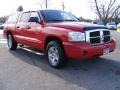 Flame Red - Dakota SLT Quad Cab Photo No. 7