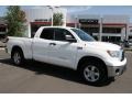 2008 Super White Toyota Tundra SR5 Double Cab 4x4  photo #1