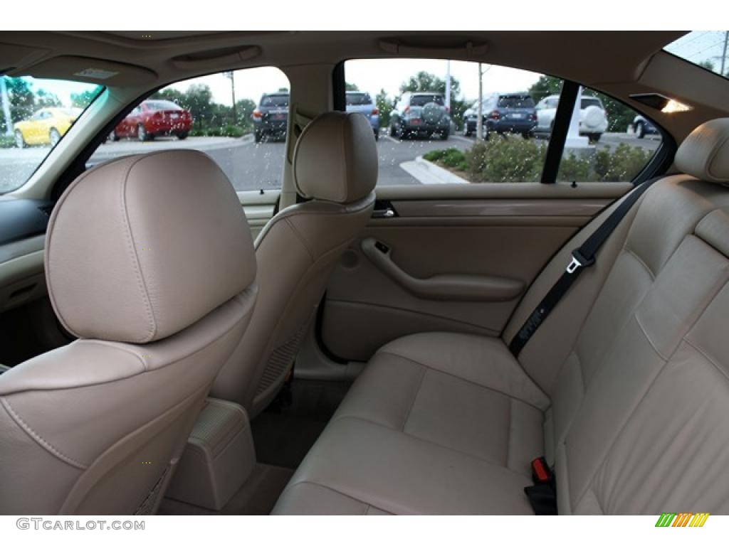 2001 3 Series 325xi Sedan - Jet Black / Sand photo #10