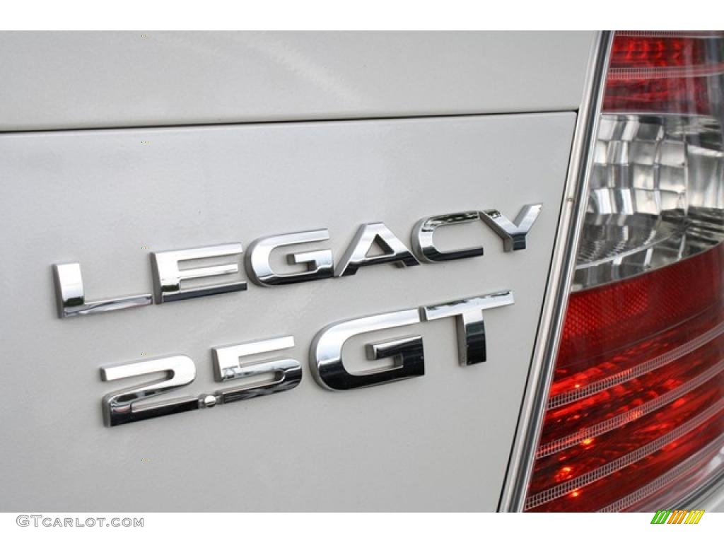 2006 Legacy 2.5 GT Limited Sedan - Satin White Pearl / Taupe photo #32