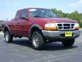 1999 Toreador Red Metallic Ford Ranger XLT Extended Cab 4x4  photo #9