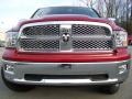 2009 Inferno Red Crystal Pearl Dodge Ram 1500 Laramie Crew Cab 4x4  photo #4