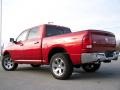 2009 Inferno Red Crystal Pearl Dodge Ram 1500 Laramie Crew Cab 4x4  photo #8