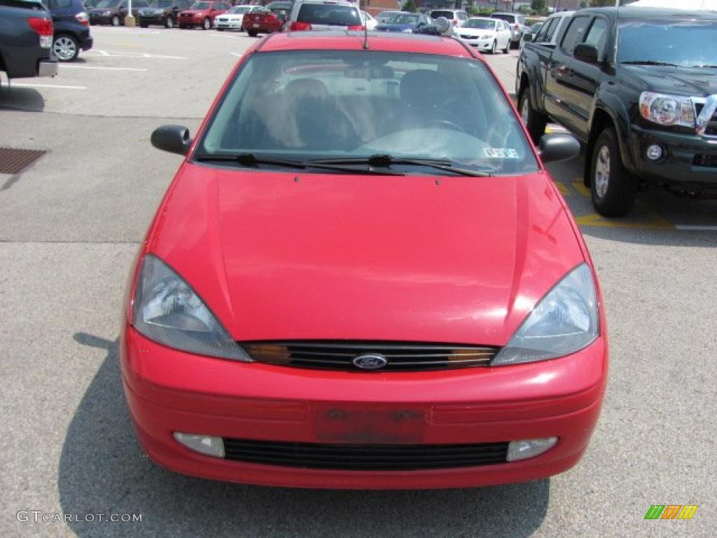 2003 Focus ZTS Sedan - Infra-Red / Medium Graphite photo #7
