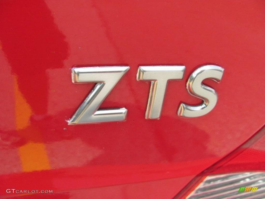 2003 Focus ZTS Sedan - Infra-Red / Medium Graphite photo #9