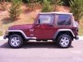 2002 Sienna Red Pearl Jeep Wrangler X 4x4  photo #8